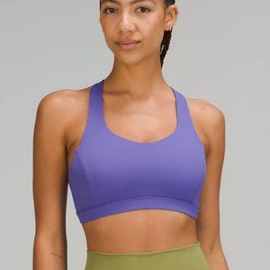 NWT Lululemon Athletica Free To Be Serene Bra Charged Indigo